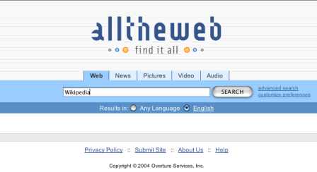 Allthewevb Alltheweb