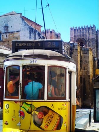 Tranvía en Lisboa Lisboa